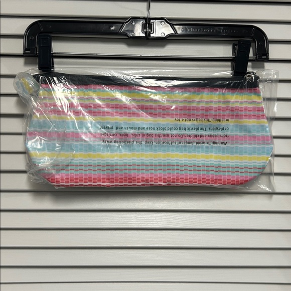 Scout Multicolor Striped Tight Lipped Makeup Bag - Picture 4 of 4